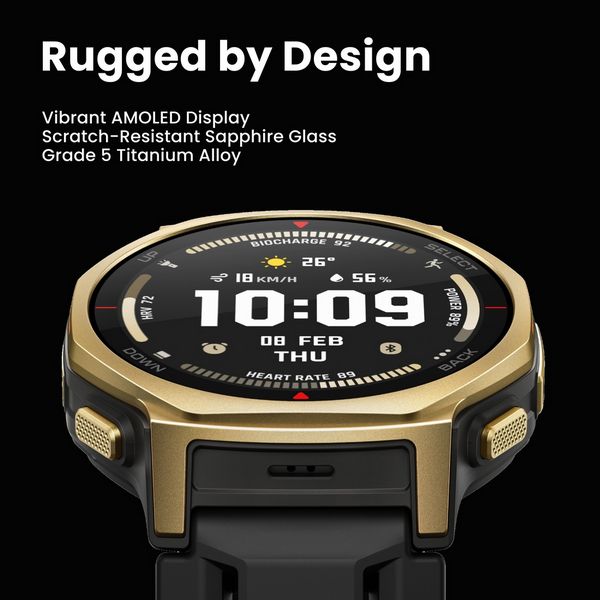 Amazfit T-Rex 3 Pro 44mm Black Gold