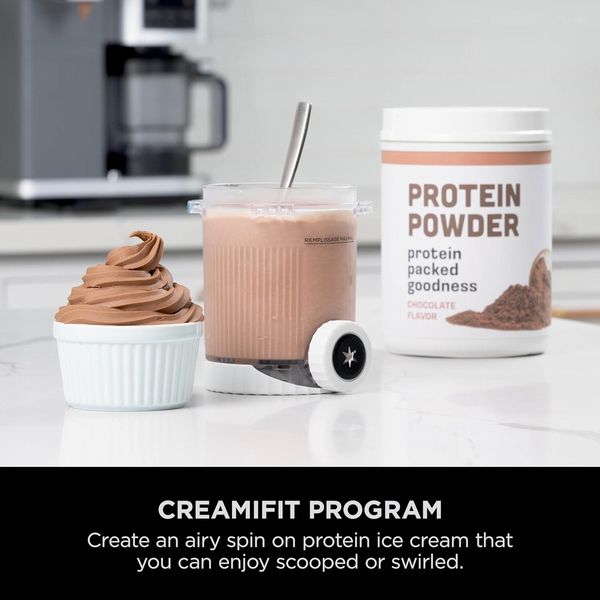 NINJA CREAMi Scoop & Swirl 13-in-1 Ice Cream and Soft Serve Maker - Silver