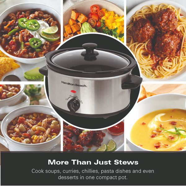 Hamilton Beach 3.5L Slow Cooker Silver