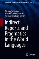 Indirect Reports and Pragmatics in the World Languages (ePub eBook)