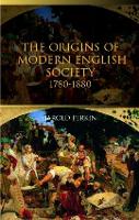 Origins of Modern English Society, The