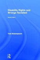 Disability Rights and Wrongs Revisited (ePub eBook)