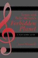 Louis and Bebe Barron's Forbidden Planet: A Film Score Guide (PDF eBook)