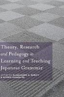 Theory, Research and Pedagogy in Learning and Teaching Japanese Grammar (ePub eBook)