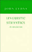 Linguistic Semantics: An Introduction (PDF eBook)