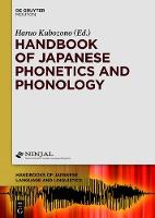 Handbook of Japanese Phonetics and Phonology (PDF eBook)