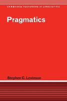 Pragmatics (PDF eBook)