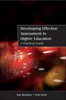 Developing Effective Assessment in Higher Education: A Practical Guide (PDF eBook)