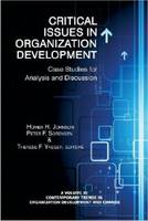 Critical Issues in Organizational Development: Case Studies for Analysis and Discussion