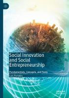Social Innovation and Social Entrepreneurship: Fundamentals, Concepts, and Tools (ePub eBook)