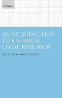 Introduction to Empirical Legal Research, An