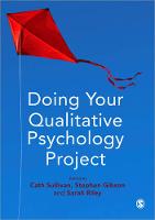 Doing Your Qualitative Psychology Project (ePub eBook)
