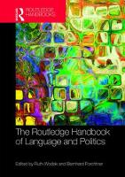 Routledge Handbook of Language and Politics, The