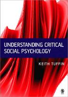 Understanding Critical Social Psychology (PDF eBook)