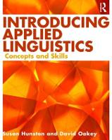 Introducing Applied Linguistics: Concepts and Skills