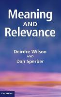 Meaning and Relevance (PDF eBook)