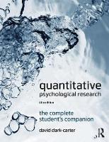 Quantitative Psychological Research: The Complete Student's Companion (PDF eBook)