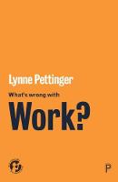 WhatOs Wrong with Work? (PDF eBook)