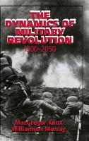 Dynamics of Military Revolution, 13002050, The