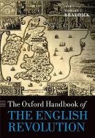Oxford Handbook of the English Revolution, The