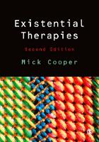 Existential Therapies (PDF eBook)
