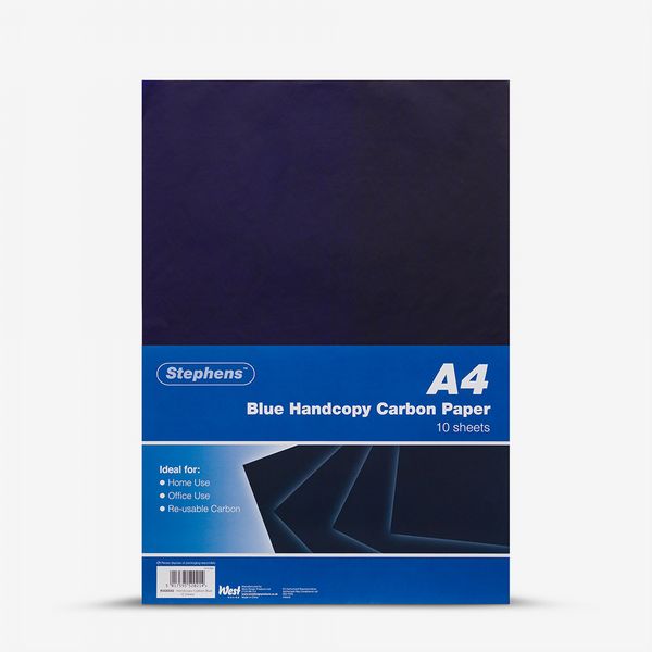 Stephens : Carbon Paper : A4 : Blue : 10 Sheets