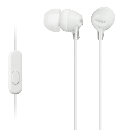Sony MDR-EX15APW.CE7 In Ear Headphones with mic White