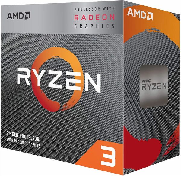 AMD Ryzen 3 3200G Desktop Processor with Radeon Vega 8 Graphics